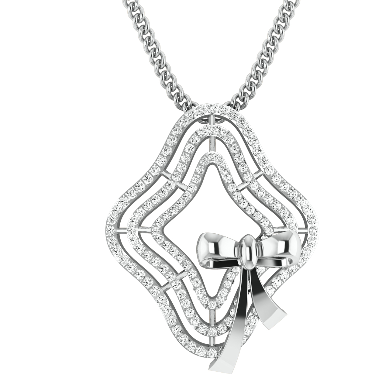 Yareli Diamond Pendant For Office Wear